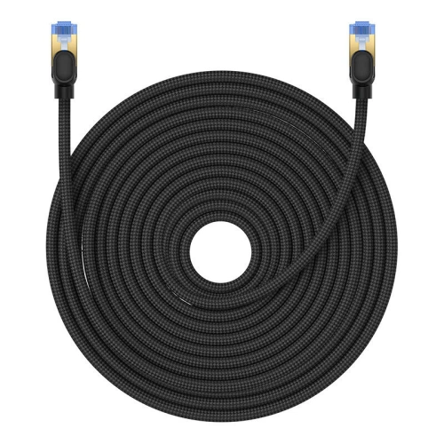 Kup Baseus Cablu de rețea împletit cat. 7 Ethernet RJ45, 10Gbps, 25m (negru) - BSU4696 - {ean13} - Sklep Home Screen