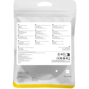 Kup Kabel sieciowy Baseus w oplocie kat. 7 Ethernet RJ45, 10Gbps, 25m (czarny) - BSU4696 - {ean13} - Sklep Home Screen