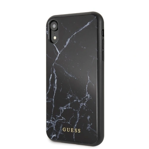 Kup Case Guess GUHCI61HYMABK Apple iPhone XR schwarz / black Marble - GUE051BLK - {ean13} - Sklep Home Screen