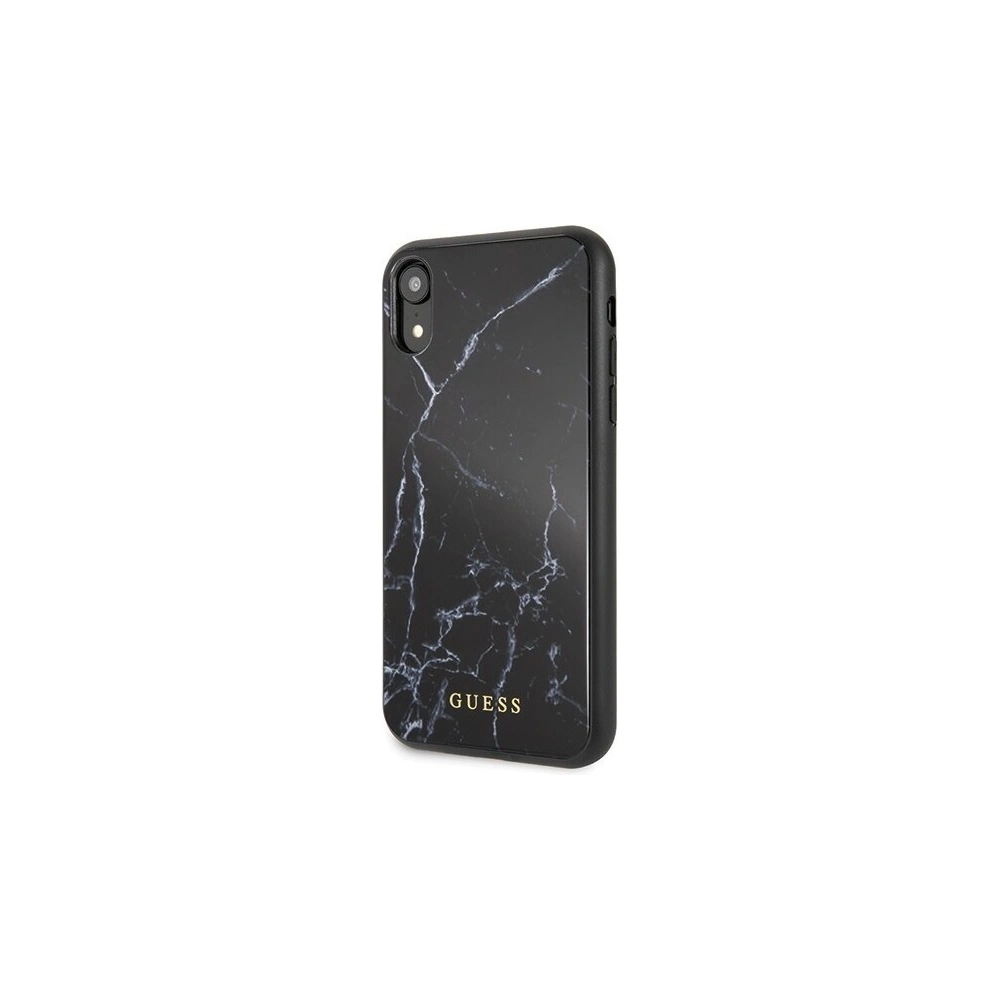 Etui Guess GUHCI61HYMABK Apple iPhone XR czarny /black Marble