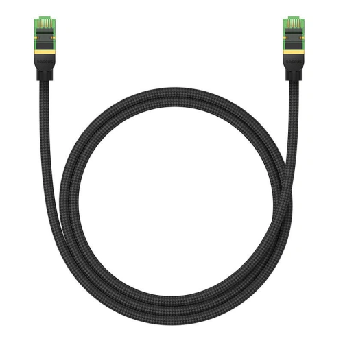 Kup Hálózati kábel Baseus 8. kategóriás Ethernet RJ45, 40Gbps, 1m (fekete) - BSU4698 - {ean13} - Sklep Home Screen
