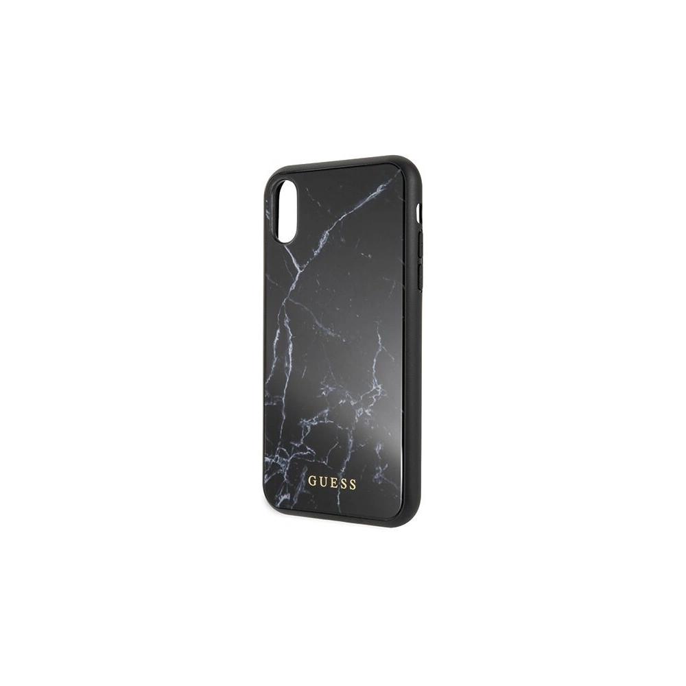 Etui Guess GUHCI61HYMABK Apple iPhone XR czarny /black Marble