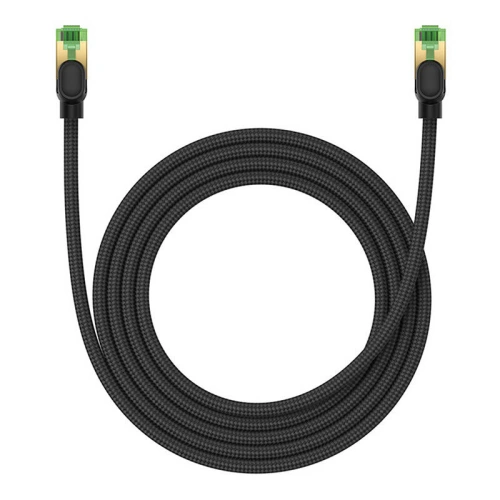 Kup Baseus Cablu de rețea împletit cat. 8 Ethernet RJ45, 40Gbps, 2m (negru) - BSU4700 - {ean13} - Sklep Home Screen