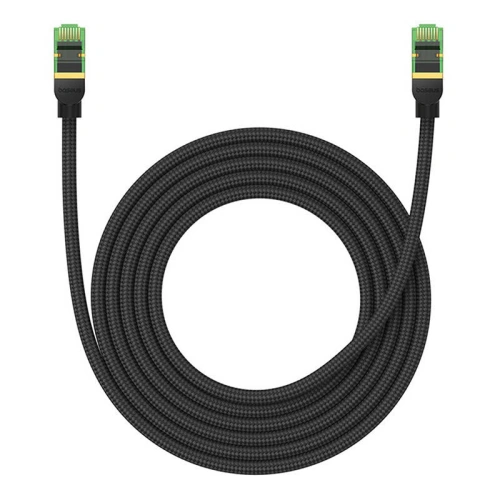 Kup Baseus Cablu de rețea împletit cat. 8 Ethernet RJ45, 40Gbps, 3m (negru) - BSU4701 - {ean13} - Sklep Home Screen
