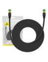 Netzwerkkabel Baseus im geflochtenen Kat. 8 Ethernet RJ45, 40Gbps, 5m (schwarz)