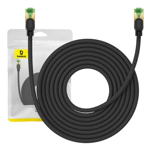 Kup Netzwerkkabel Baseus im geflochtenen Kat. 8 Ethernet RJ45, 40Gbps, 8m (schwarz) - BSU4703 - {ean13} - Sklep Home Screen