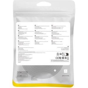 Kup Kabel sieciowy Baseus w oplocie kat. 8 Ethernet RJ45, 40Gbps, 8m (czarny) - BSU4703 - {ean13} - Sklep Home Screen