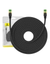 Kabel sieciowy Baseus w oplocie kat. 8 Ethernet RJ45, 40Gbps, 20m (czarny)