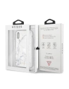 Kup Case Guess GUHCI61HYMAWH Apple iPhone XR weiß/marmoriert - GUE052WHT - {ean13} - Sklep Home Screen