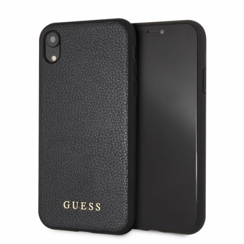 Kup Case Guess GUHCI61IGLBK Apple iPhone XR schwarz/hard case Iridescent - GUE053BLK - {ean13} - Sklep Home Screen