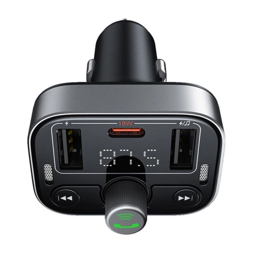 Kup Transmiter FM Baseus S-09 Pro Bluetooth 5.3 (czarny) - BSU4707 - {ean13} - Sklep Home Screen