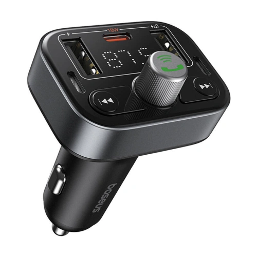 Kup Transmiter FM Baseus S-09 Pro Bluetooth 5.3 (czarny) - BSU4707 - {ean13} - Sklep Home Screen