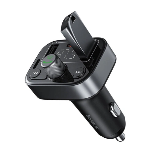 Kup Transmiter FM Baseus S-09 Pro Bluetooth 5.3 (czarny) - BSU4707 - {ean13} - Sklep Home Screen