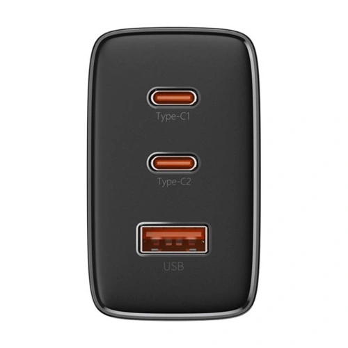 Kup Netzteil Baseus OS-Cube Pro GaN5 USB-A, 2xUSB-C, 65W (schwarz) - BSU4709 - {ean13} - Sklep Home Screen