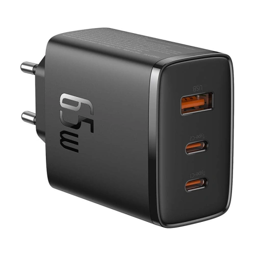 Kup Netzteil Baseus OS-Cube Pro GaN5 USB-A, 2xUSB-C, 65W (schwarz) - BSU4709 - {ean13} - Sklep Home Screen