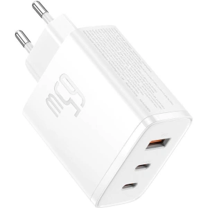 Kup Baseus Încărcător OS-Cube Pro GaN5 USB-A, 2xUSB-C, 65W (alb) - BSU4710 - {ean13} - Sklep Home Screen