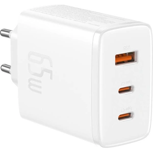 Kup Baseus Încărcător OS-Cube Pro GaN5 USB-A, 2xUSB-C, 65W (alb) - BSU4710 - {ean13} - Sklep Home Screen