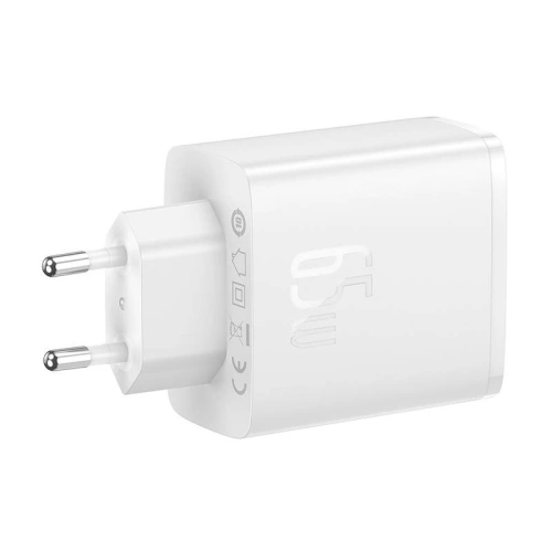 Kup Netzteil Baseus OS-Cube Pro GaN5 USB-A, 2xUSB-C, 65W (weiß) - BSU4710 - {ean13} - Sklep Home Screen
