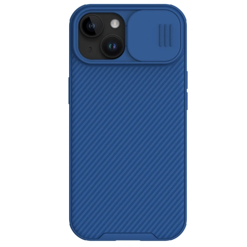 Kup Nillkin Apple Case CamShield Pro Magnetic Case iPhone 15 Plus / 14 Plus albastru - NLK1264 - {ean13} - Sklep Home Screen