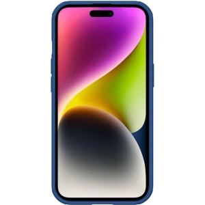 Kup Etui Nillkin CamShield Pro Magnetic Case Apple iPhone 15 Plus / 14 Plus niebieskie - NLK1264 - {ean13} - Sklep Home Screen