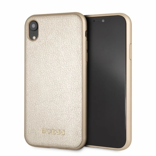 Kup Etui Guess GUHCI61IGLGO Apple iPhone XR zlatý/hard case Iridescent - GUE054GLD - {ean13} - Sklep Home Screen