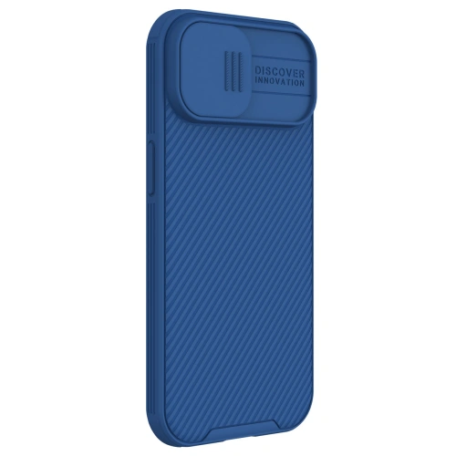 Kup Nillkin Apple Case CamShield Pro Magnetic Case iPhone 15 Plus / 14 Plus albastru - NLK1264 - {ean13} - Sklep Home Screen