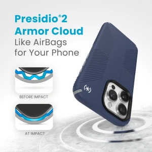 Buy Speck Presidio2 Grip MagSafe Apple iPhone 15 Pro Max (Coastal Blue / Dust Grey) - SPK577 - {ean13} - Home Screen Store Europe