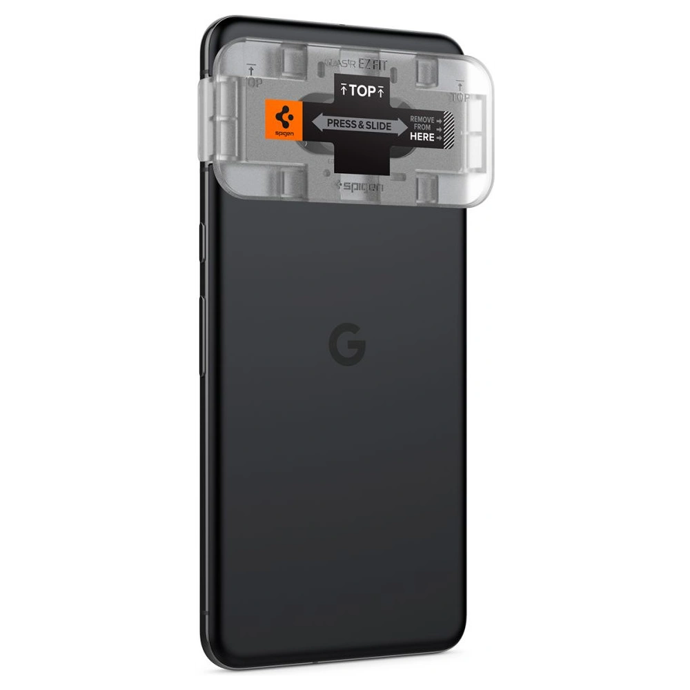 Szkło hartowane na aparat Spigen Optik.tr ez Fit Camera Protector Google Pixel 8 Pro Black [2 PACK]