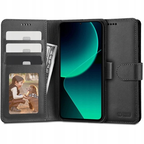 Kup Tech-Protect Xiaomi Carcasă Wallet 13T / 13T Pro Negru - THP2373 - {ean13} - Sklep Home Screen