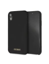 Etui Guess GUHCI61LSGLBK Apple iPhone XR negru/czarny carcasă din silicon rigid