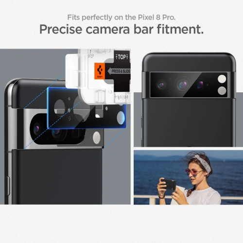 Kup Szkło hartowane na aparat Spigen Optik.tr ez Fit Camera Protector Google Pixel 8 Pro Black [2 PACK] - SPN3154 - {ean13} - Sklep Home Screen
