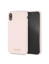 Etui Guess GUHCI61LSGLLP Apple iPhone XR světle růžový/hard case silikon