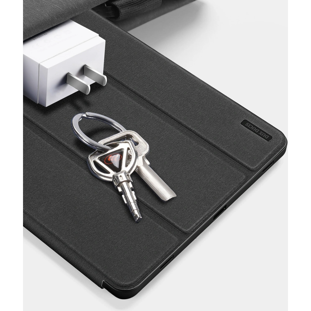 Etui Dux Ducis Toby Samsung Tab A9+ Plus z uchwytem na rysik czarne