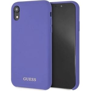 Kup Case Guess GUHCI61LSGLUV Apple iPhone XR lila/fioletowy Hardcase Silikon - GUE060PRP - {ean13} - Sklep Home Screen