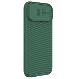 Kup Etui Nillkin CamShield Pro Magnetic Case Apple iPhone 15 Plus / 14 Plus zielone - NLK1266 - {ean13} - Sklep Home Screen