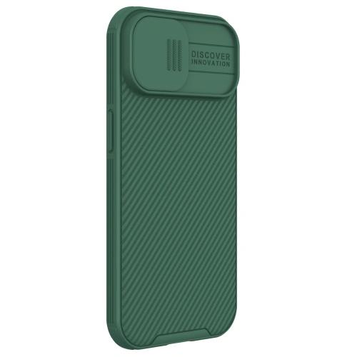 Kup Etui Nillkin CamShield Pro Magnetic Case Apple iPhone 15 Plus / 14 Plus zöld - NLK1266 - {ean13} - Sklep Home Screen