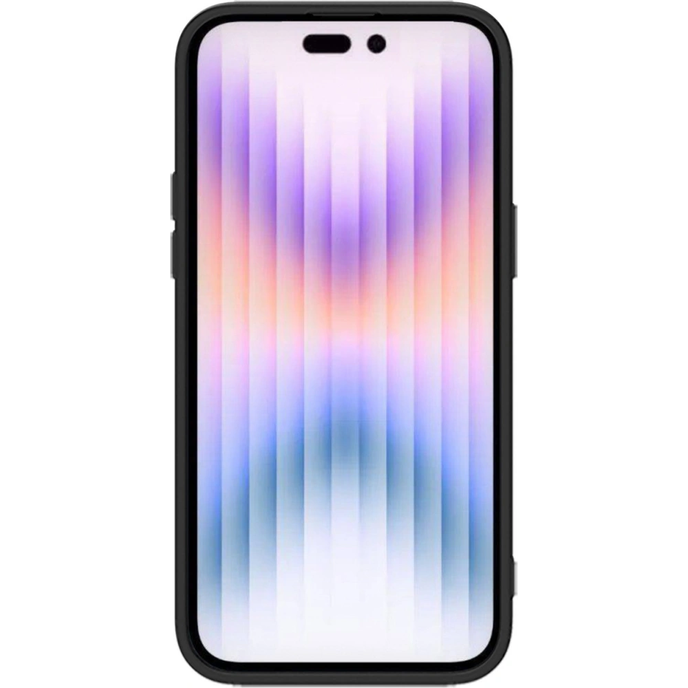 Etui Nillkin CamShield Silky Silicone Case Apple iPhone 15 Pro czarne