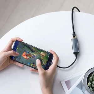 Kup UGREEN externe USB-C / Ethernet RJ45 Netzwerkkarte 1Gbps grau - UGR1747 - {ean13} - Sklep Home Screen