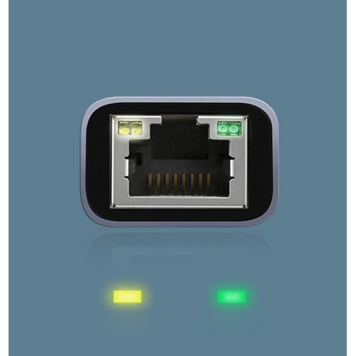 Kup UGREEN externe USB-C / Ethernet RJ45 Netzwerkkarte 1Gbps grau - UGR1747 - {ean13} - Sklep Home Screen