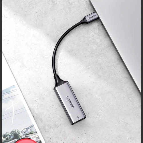 Kup UGREEN externe USB-C / Ethernet RJ45 Netzwerkkarte 1Gbps grau - UGR1747 - {ean13} - Sklep Home Screen