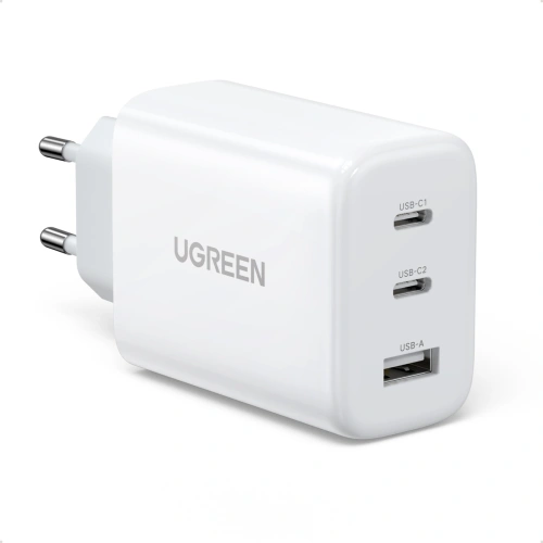 Kup UGREEN Netzladegerät 2xUSB-C / USB-A 65W PD, QC, PPS weiß (CD275) - UGR1748 - {ean13} - Sklep Home Screen