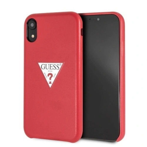 Kup Case Guess GUHCI61PTPURE Apple iPhone XR rot hardcase Triangle - GUE063RED - {ean13} - Sklep Home Screen