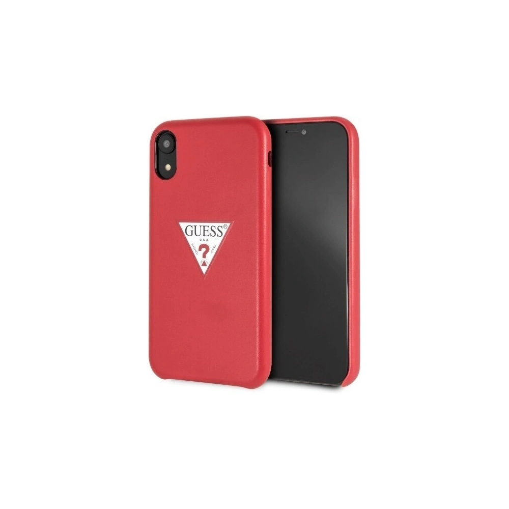Etui Guess GUHCI61PTPURE Apple iPhone XR czerwony/red hardcase Triangle
