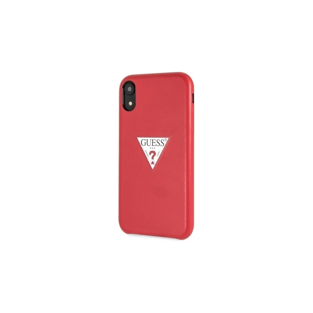 Etui Guess GUHCI61PTPURE Apple iPhone XR czerwony/red hardcase Triangle