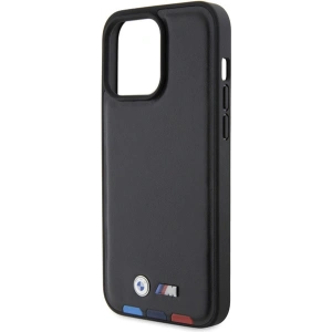 Kup Etui BMW BMHCP15X22PTDK Apple iPhone 15 Pro Max Leather Stamp Tricolor czarny/black - BMW521 - {ean13} - Sklep Home Screen
