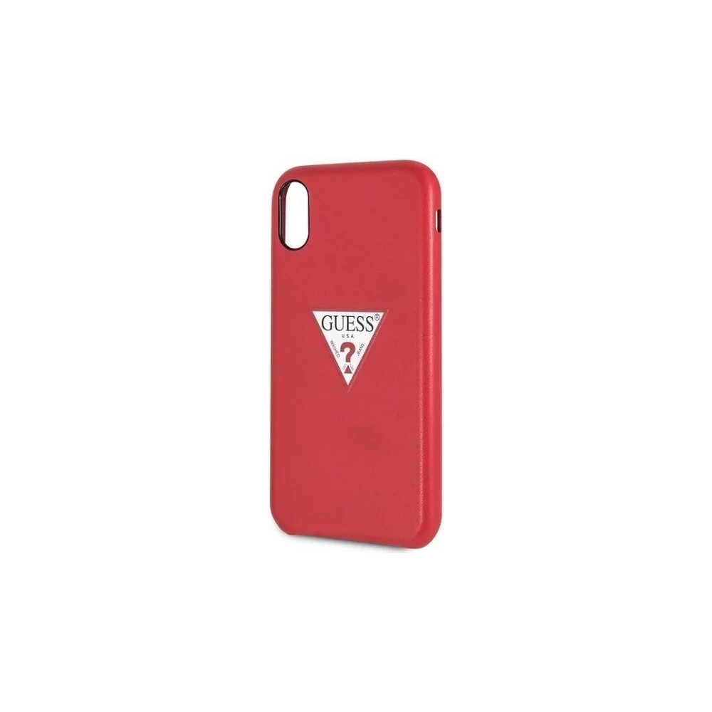Etui Guess GUHCI61PTPURE Apple iPhone XR czerwony/red hardcase Triangle