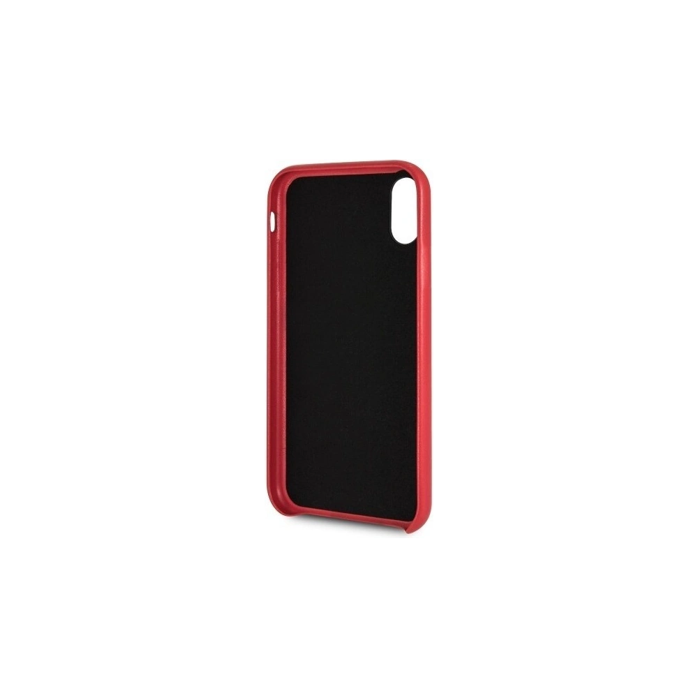 Etui Guess GUHCI61PTPURE Apple iPhone XR czerwony/red hardcase Triangle