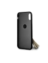Kup Etui Guess GUHCI61RSSABK Apple iPhone XR black/czarny hard case Saffiano with ring stand - GUE066BLK - {ean13} - Sklep Home Screen