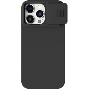 Buy Nillkin CamShield Silky Silicone Case Apple iPhone 15 Pro Max black - NLK1278 - {ean13} - Home Screen Store Europe