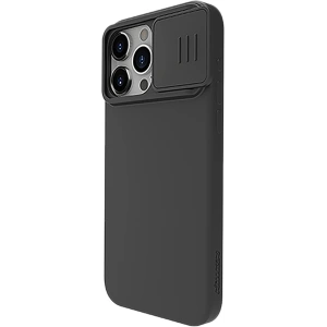 Kup Etui Nillkin CamShield Silky Silicone Case Apple iPhone 15 Pro Max černé - NLK1278 - {ean13} - Sklep Home Screen